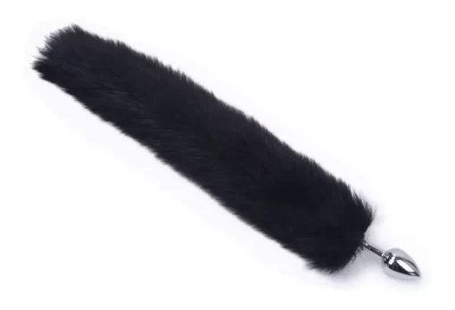 Plug Anal Acero Cola De Zorro small