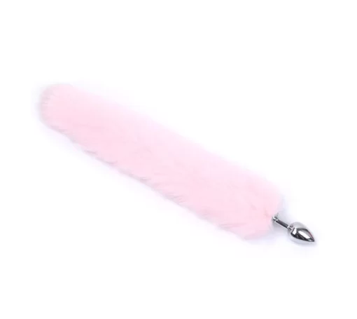 Plug Anal Acero Cola De Zorro medium
