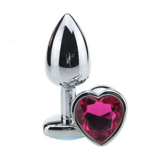 Plug Anal Stras Corazón Medium