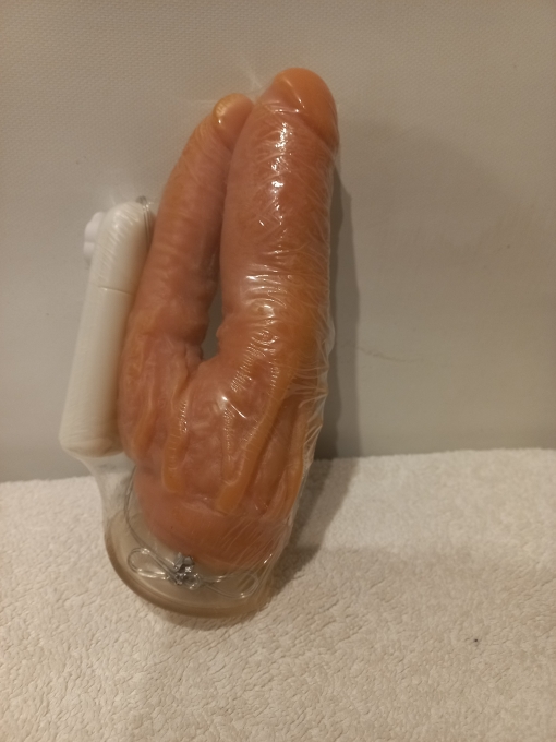 Vibrador Doble Penetración con sopapa
