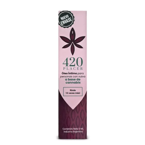 420 Oleo intimo para personas con vulva