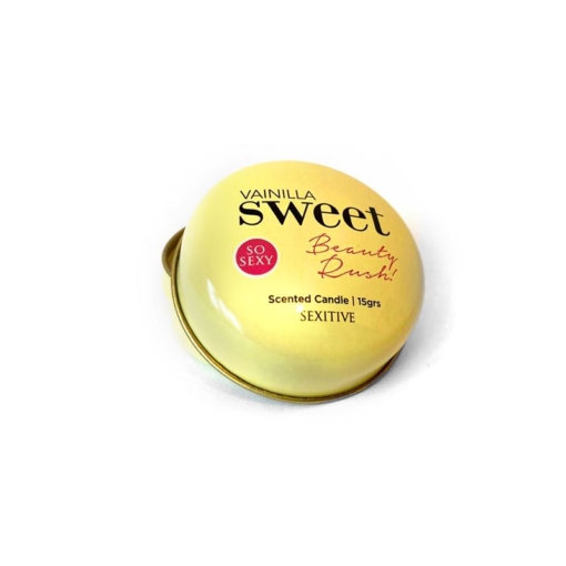 Massage Candle - Scented Candle Sweet Beauty Rush - Vainilla 15g
